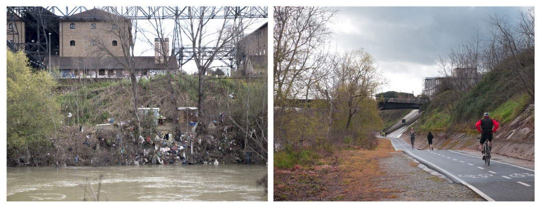 Il Tevere per i poveri e il Tevere per i ricchi