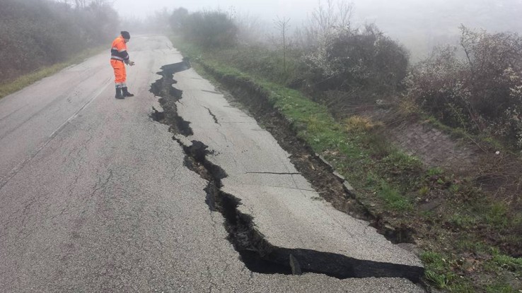 Maltempo nei Monti Dauni