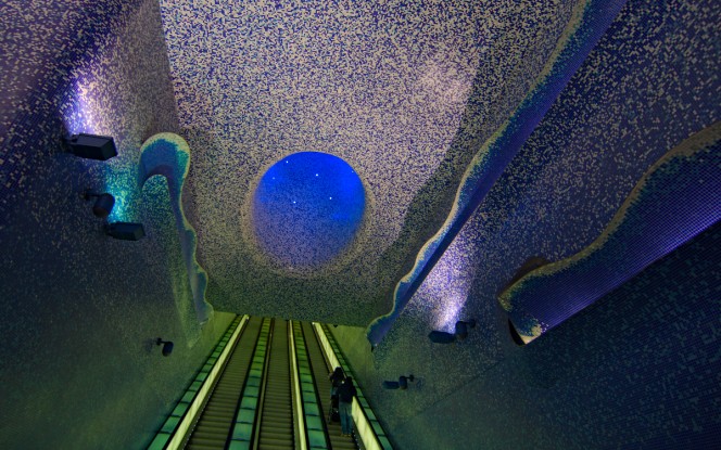 La stazione metro più bella d’Europa è qui