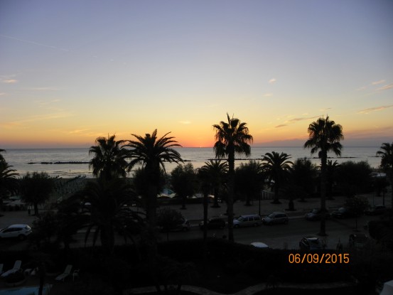 L’alba sull’Adriatico