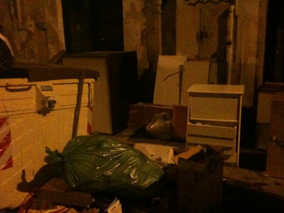 Degrado in pieno centro