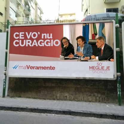 Campagne elettorali improbabili a Napoli