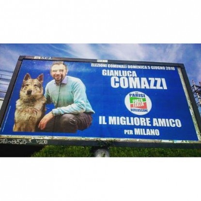 Il cane candidato