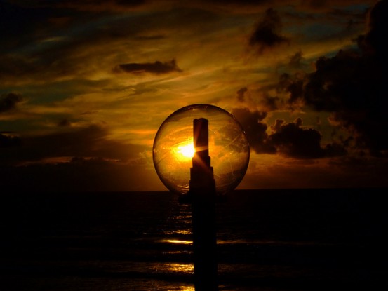 La luce in un cerchio