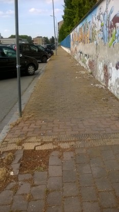 Marciapiedi da incubo