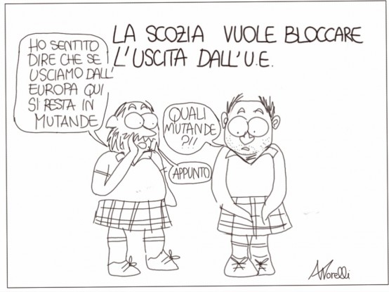 Brexit, la Scozia che dice NO