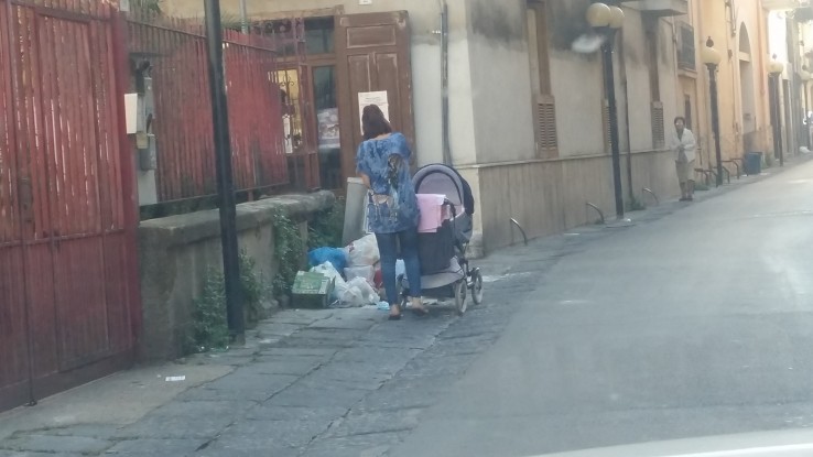 Camminando nell’immondizia