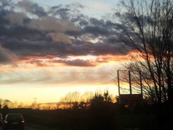 Un bel tramonto che non ti aspetti