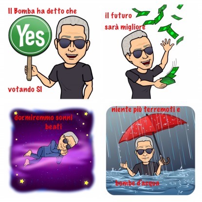 Referendum, se vince Sì potremo volare scoreggiando e non solo