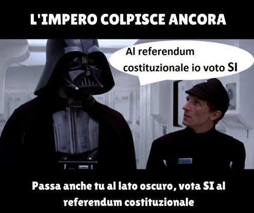 Che la costituzione sia con te…