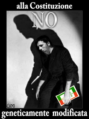 No alla Costituzione geneticamente modificata