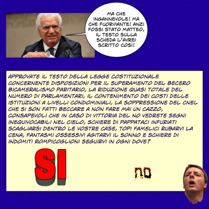 La riforma scritta da Verdini