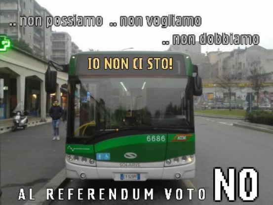 Io voto No. #PerchéNo
