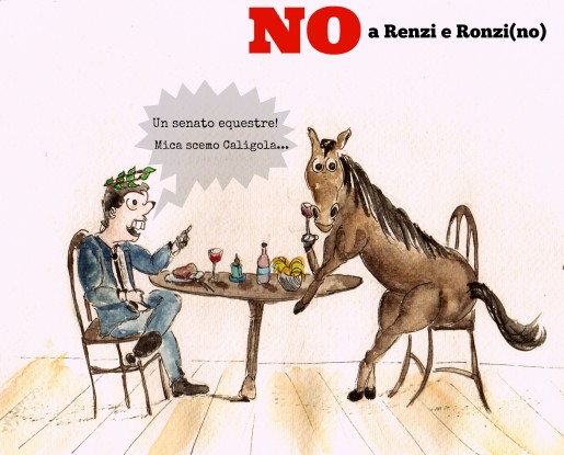 Renzi e Ronzi(no). #PerchéNo