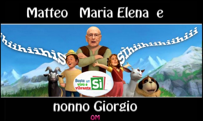 Basta un vivo e vibrante Sì #perchéNo