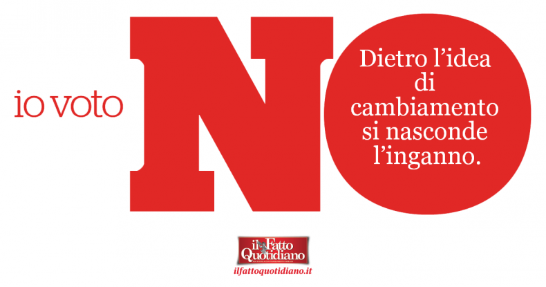 Diteci i vostri #PerchéNo (mancano 37 giorni al referendum)
