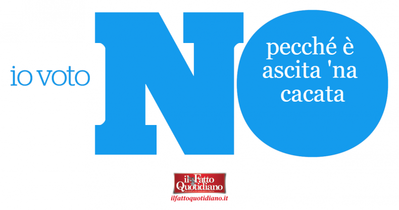 Diteci #PerchéNo (-57 giorni al referendum)