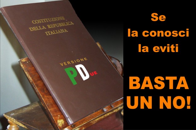 La riforma se la conosci la eviti. Basta un No il 4 dicembre