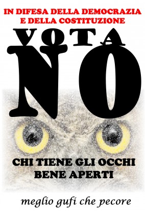 Vota No chi tiene gli occhi bene aperti