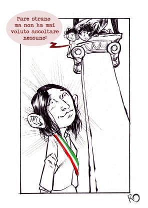 Raggi, eppur non sente [VIGNETTA]