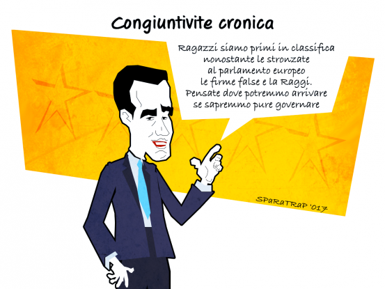 Di Maio: cronaca di una ‘congiuntivite’ infinita [A FUMETTI]