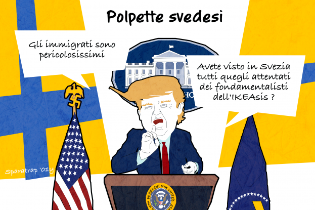 Polpette svedesi alla Trump [VIGNETTA]