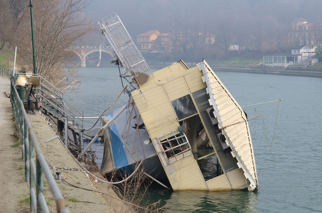 Ricordi dell’alluvione a Torino [FOTO]