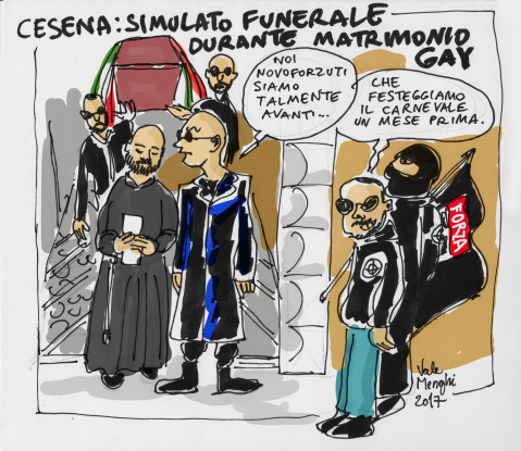 Forza nuova, idee vecchie [VIGNETTA]