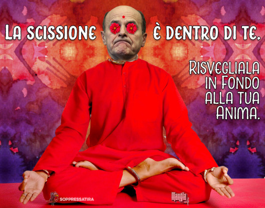 Bersani, la scissione è dentro di te [FOTOMONTAGGIO]