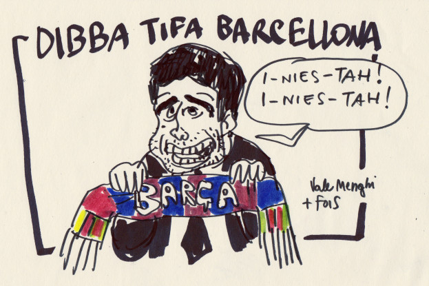 Di Battista e la passione sportiva [VIGNETTA]