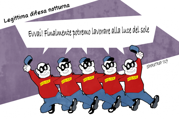 Legittima difesa a tutele crescenti [VIGNETTA]