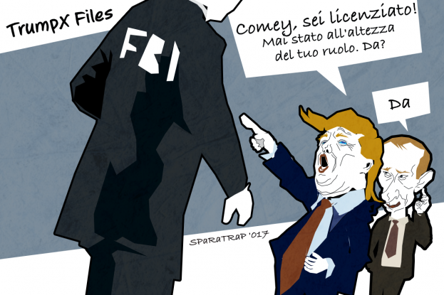 Trump, licenza di licenziare [VIGNETTA]