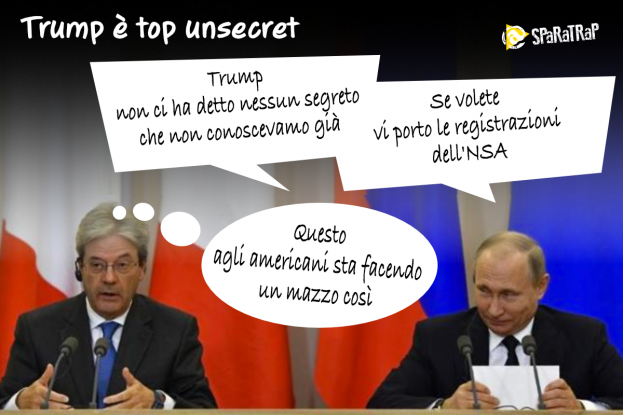 Trump: top unsecret [VIGNETTA]