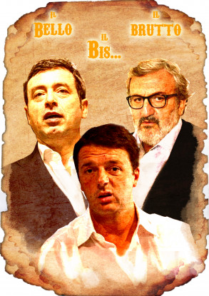 Primarie Pd, il solito film con il vecchio copione [FOTOMONTAGGIO]