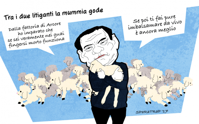 Elezioni amministrative, tra i due litiganti: scopri chi è la mummia [VIGNETTA]