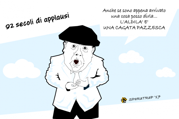 Paolo Villaggio, aldilà fantozziani [VIGNETTA]