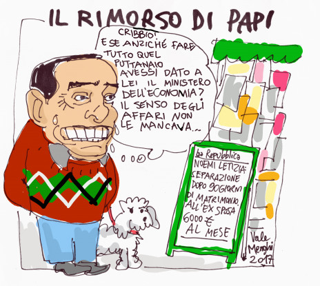 Il rimorso del “papi” [VIGNETTA]