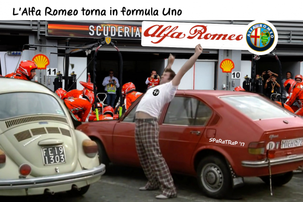 L’Alfa Romeo torna in Formula Uno [FOTOMONTAGGIO]