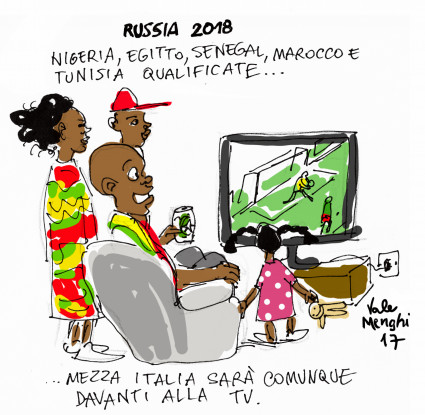 Italia fuori dai mondiali, ma qualcuno tiferà lo stesso. Ecco chi e perché [LA VIGNETTA]
