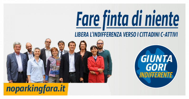 Manifesto fake della Giunta Gori [DA RIDERE]