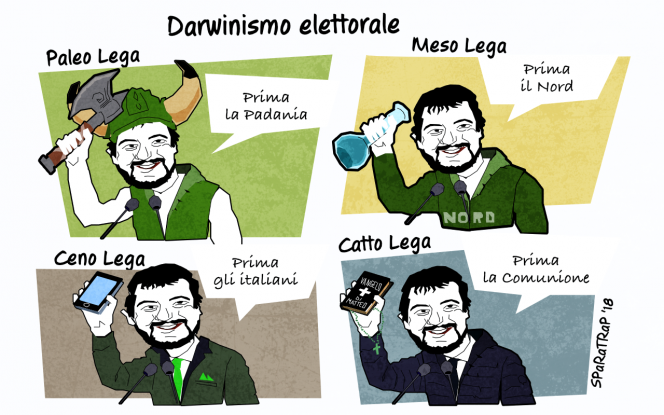 Darwinismo Salviniano [Vignetta]
