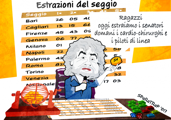 Estrazioni del seggio [Vignetta]