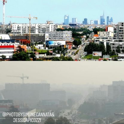 Incendi a Milano, sicuro che va tutto bene? Ecco cosa vedo dalla mia finestra [FOTO]