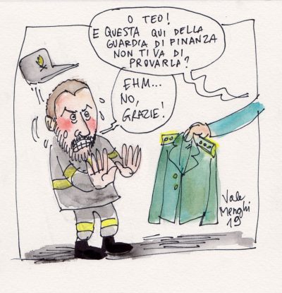 L’unica divisa che Salvini non vuole indossare