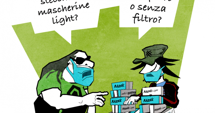 Bionde Covid [Vignetta]