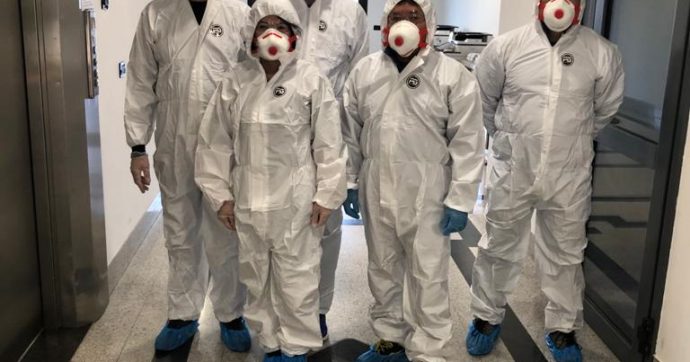 Coronavirus, non solo medici e infermieri anche noi operatori della sanificazione siamo in prima linea