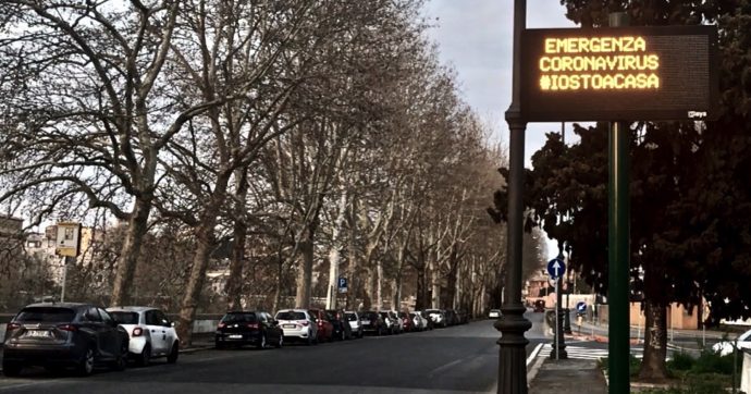 Covid_19, Roma come in un film di fantascienza [VIDEO]