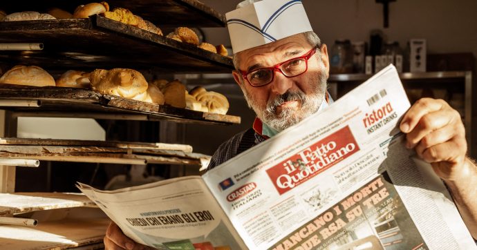 Gioi Tami, storico panettiere di Vittorio Veneto lettore del Fatto Quotidiano