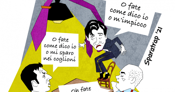 Governo Conte, stallo aggressivo-passivo [Vignetta]