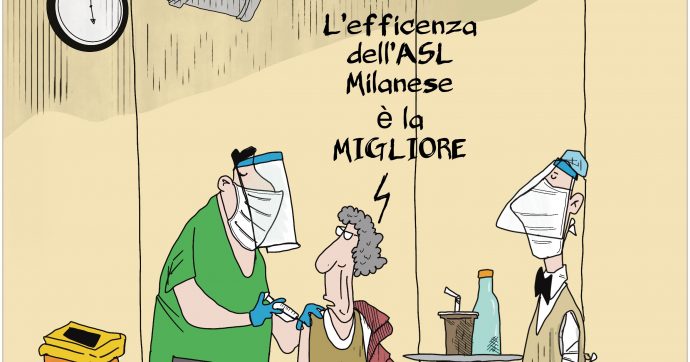 Vaccini ma non per tutti [Vignetta #ChiaraFerragni]